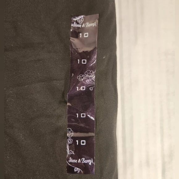 NWT Women's Steve & Barry's Uptown Low Rise Flare Leg Stretch Pants - Picture 5 of 9